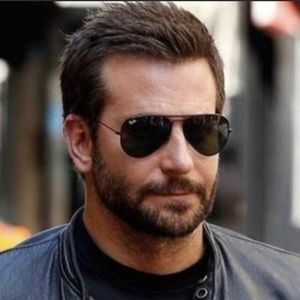 Ray-Ban RB3025 Black Unisex Aviator Classic Black Metal